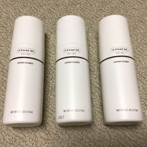 Coach Leather Cleaner -  Three 6 ounce bottles